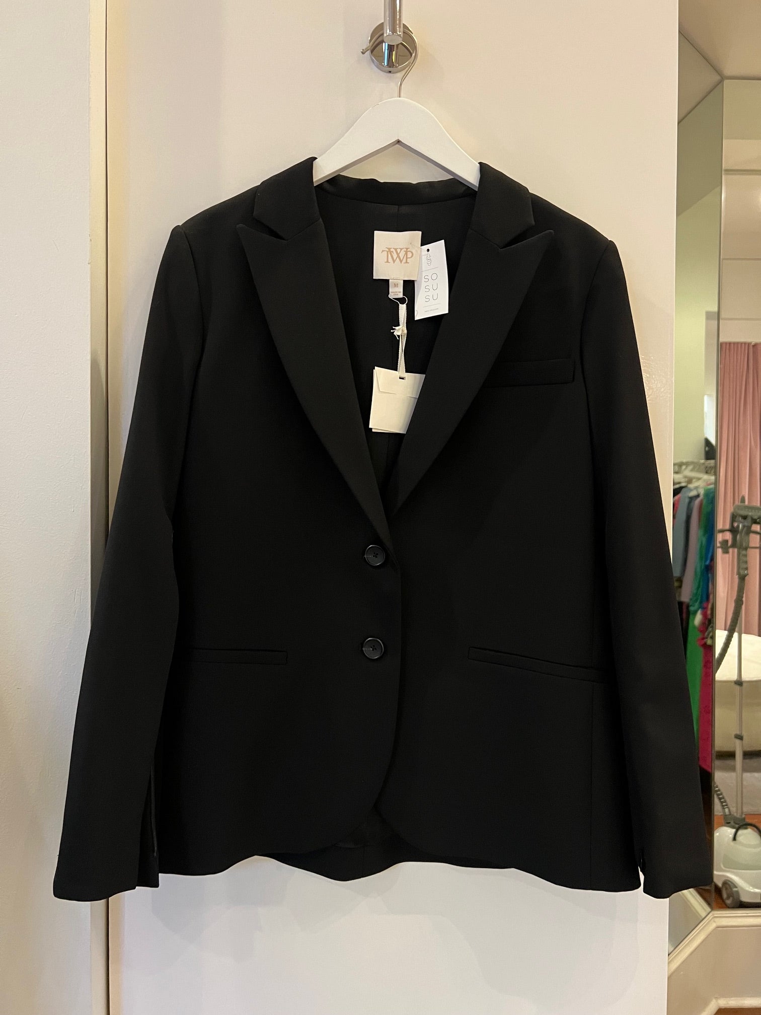 Boyfriend Blazer With Zipper