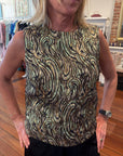 Paisley waves top