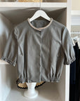 Leather Sweater Crystal
