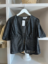 Load image into Gallery viewer, Laser Leather Puff Jacket