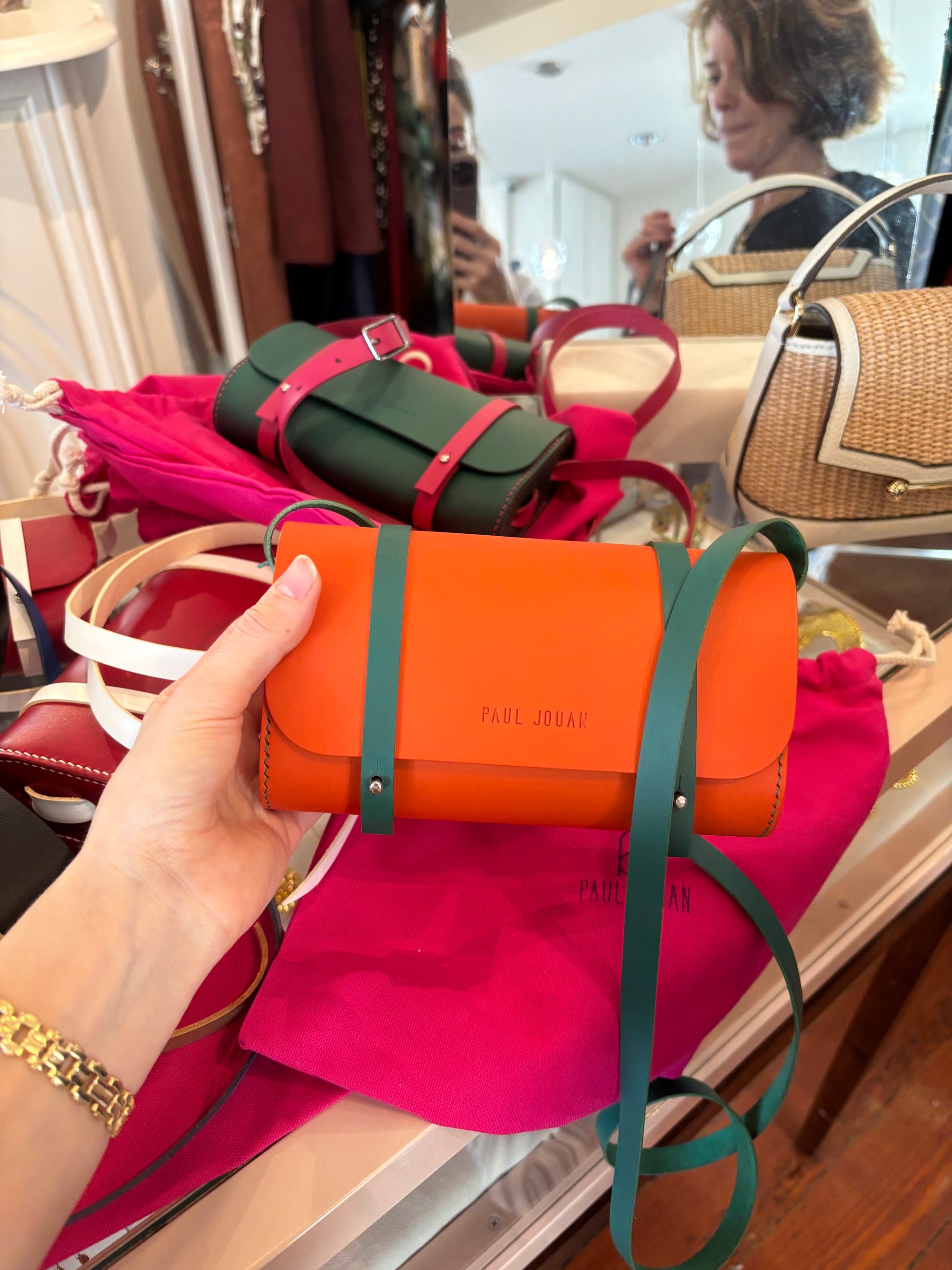 Rosalie Orange and Green