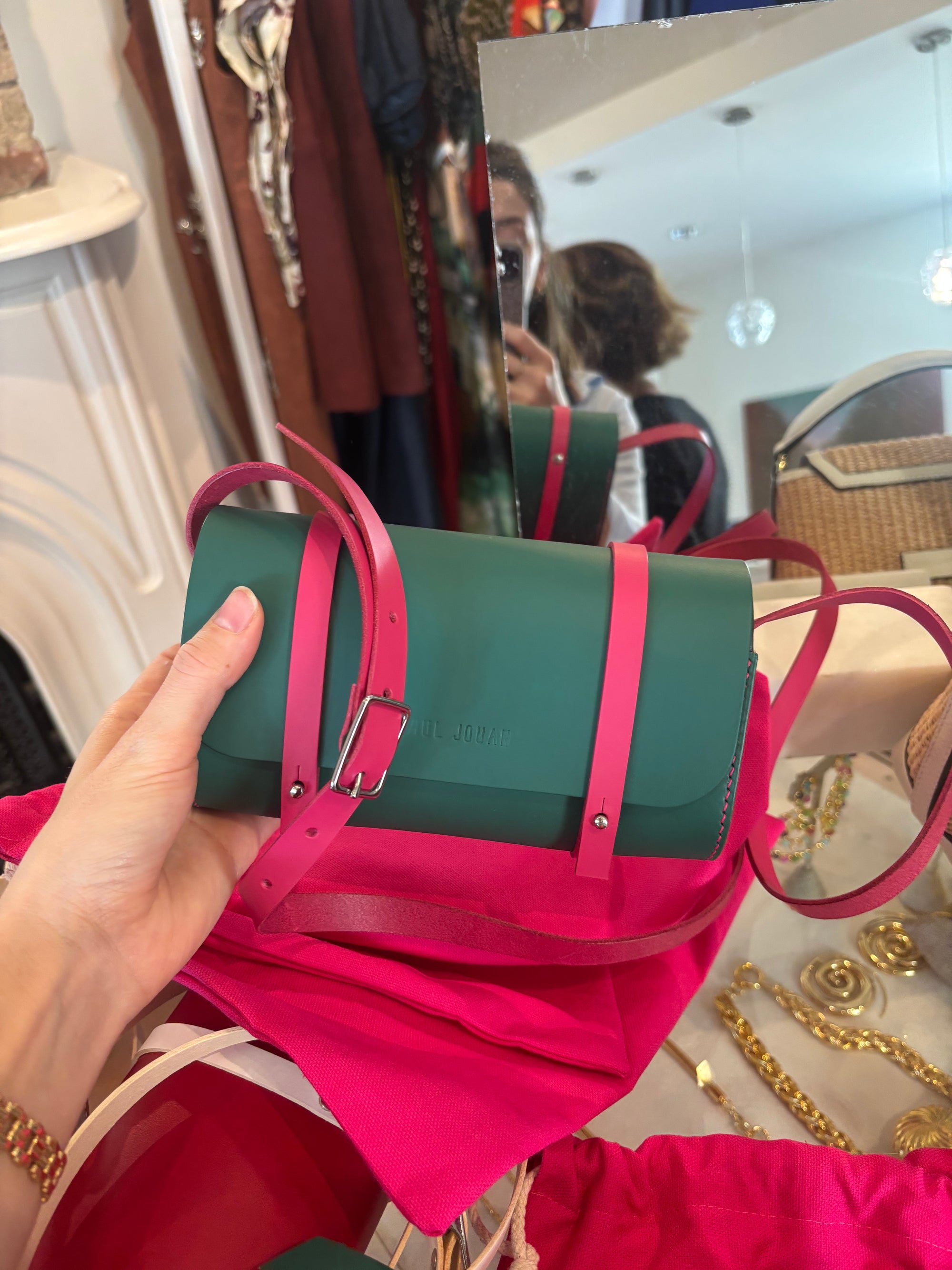 Rosalie Green and Pink