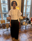 Cotton Typewriter Blouse
