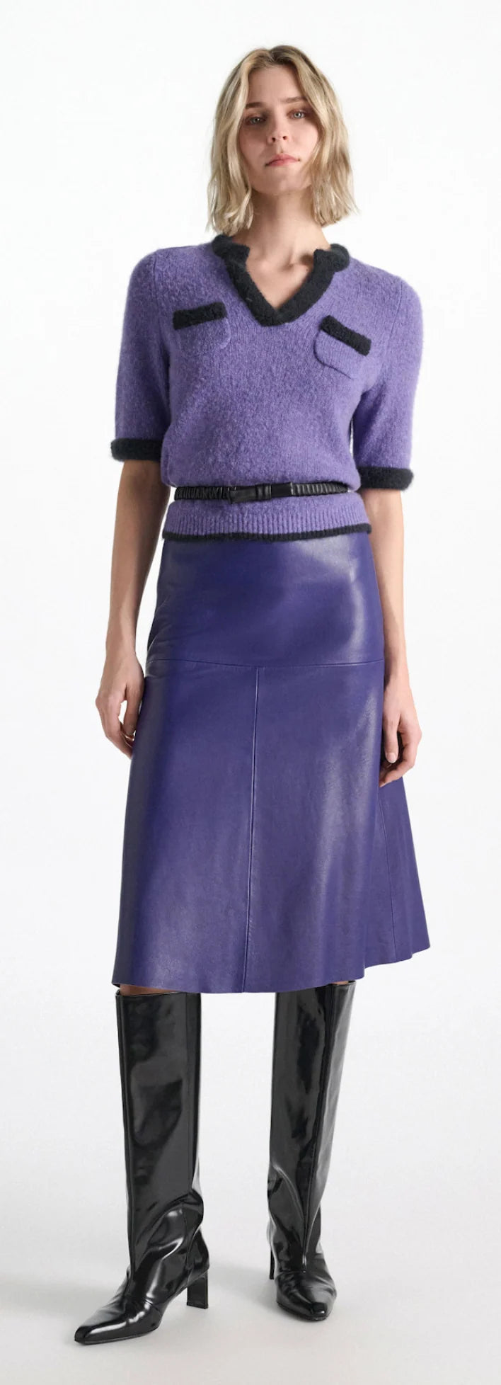 Sleek Statement Skirt