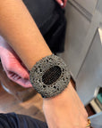 Black onyx cuff