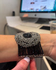 Black onyx cuff