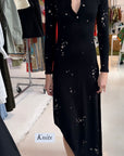 Elderberry Knit Dress