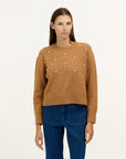 LEXIA EMBELLISHED SWEATER