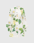 Luminous Linen Mini Dress