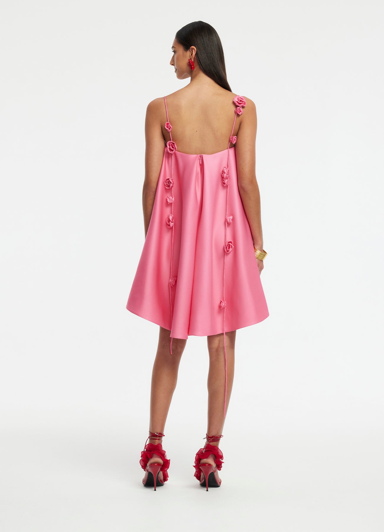 Fiona Rose Mini Dress - Pink