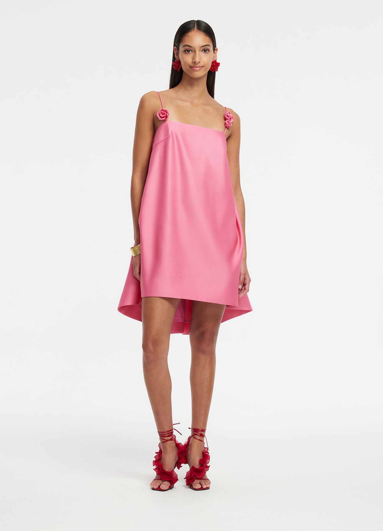 Fiona Rose Mini Dress - Pink