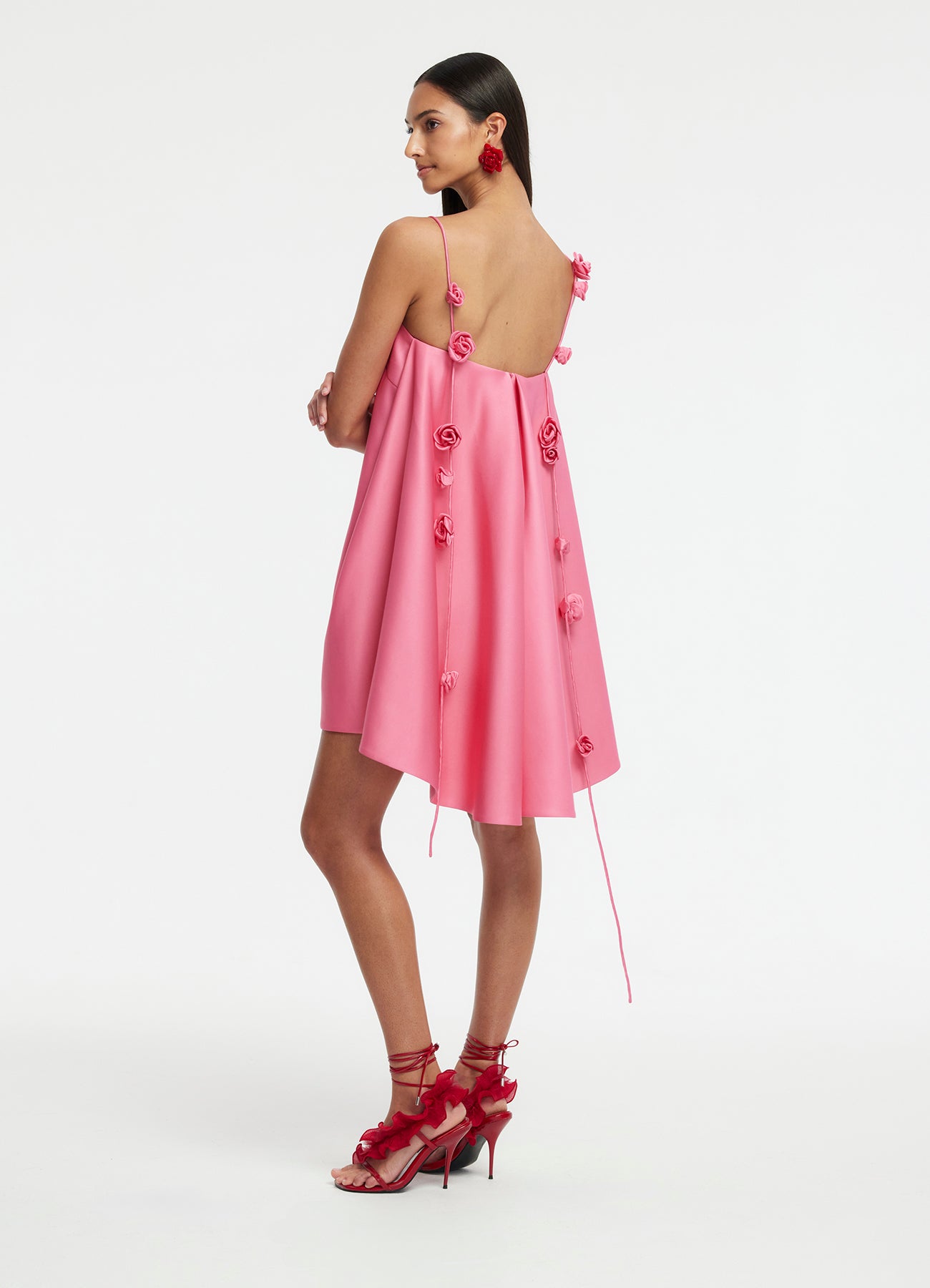 Fiona Rose Mini Dress - Pink