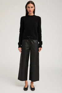 Cropped Baggy Trousers