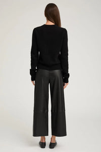 Cropped Baggy Trousers