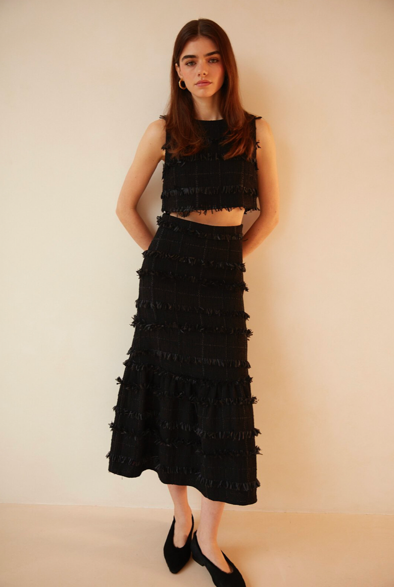 Black Anastasia Skirt