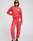 HEART SWEATPANTS