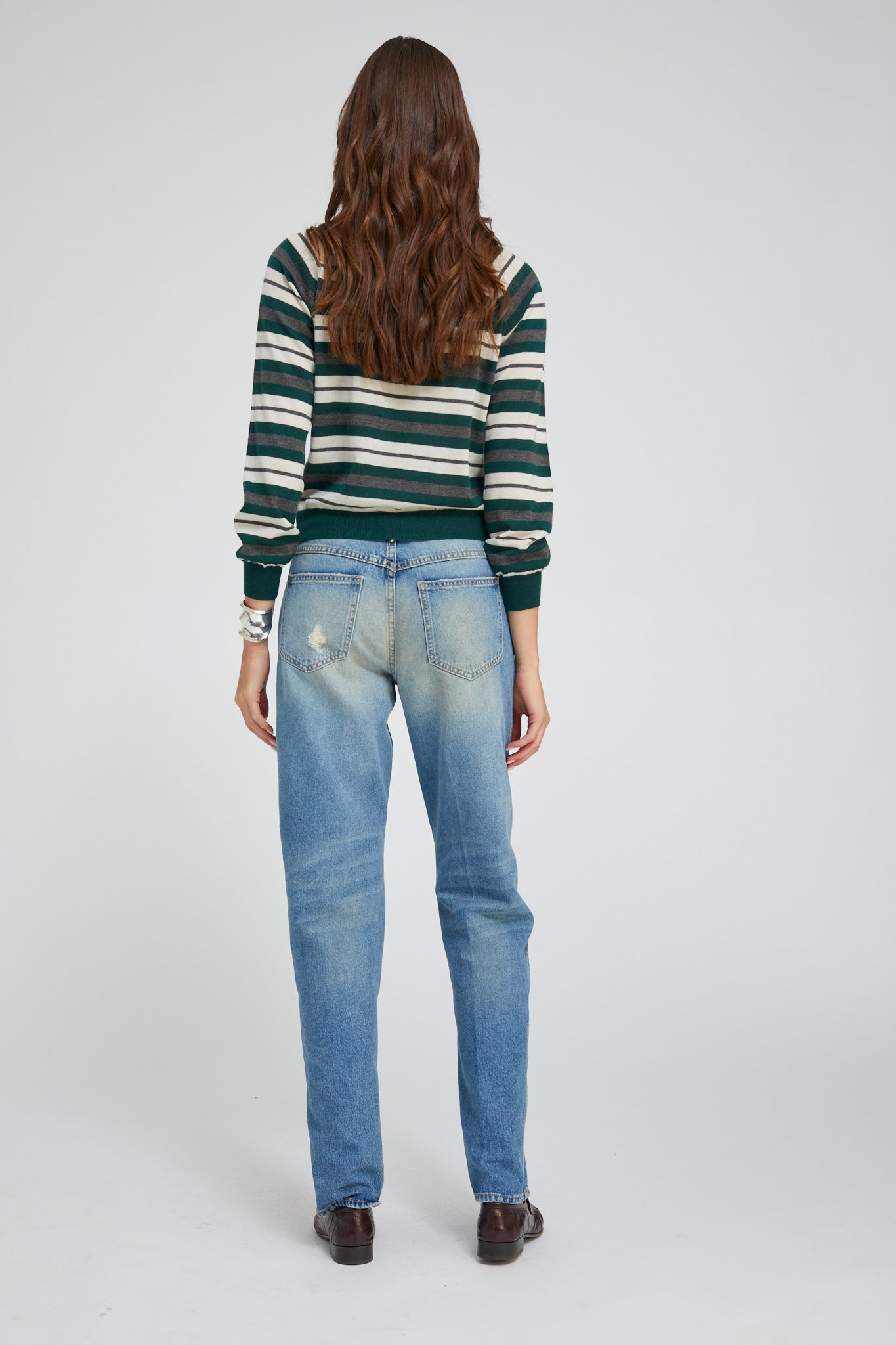 L/S STRIPED RAGLAN TEE