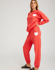 HEART SWEATPANTS
