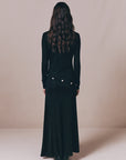 SHINY JERSEY DRESS