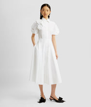 Load image into Gallery viewer, Shortslv Midi Shirt Dress