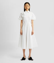 Load image into Gallery viewer, Shortslv Midi Shirt Dress