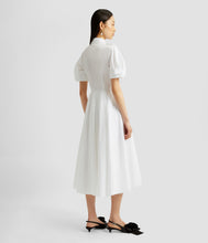 Load image into Gallery viewer, Shortslv Midi Shirt Dress