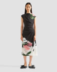 Short Sleeve Midi Dress