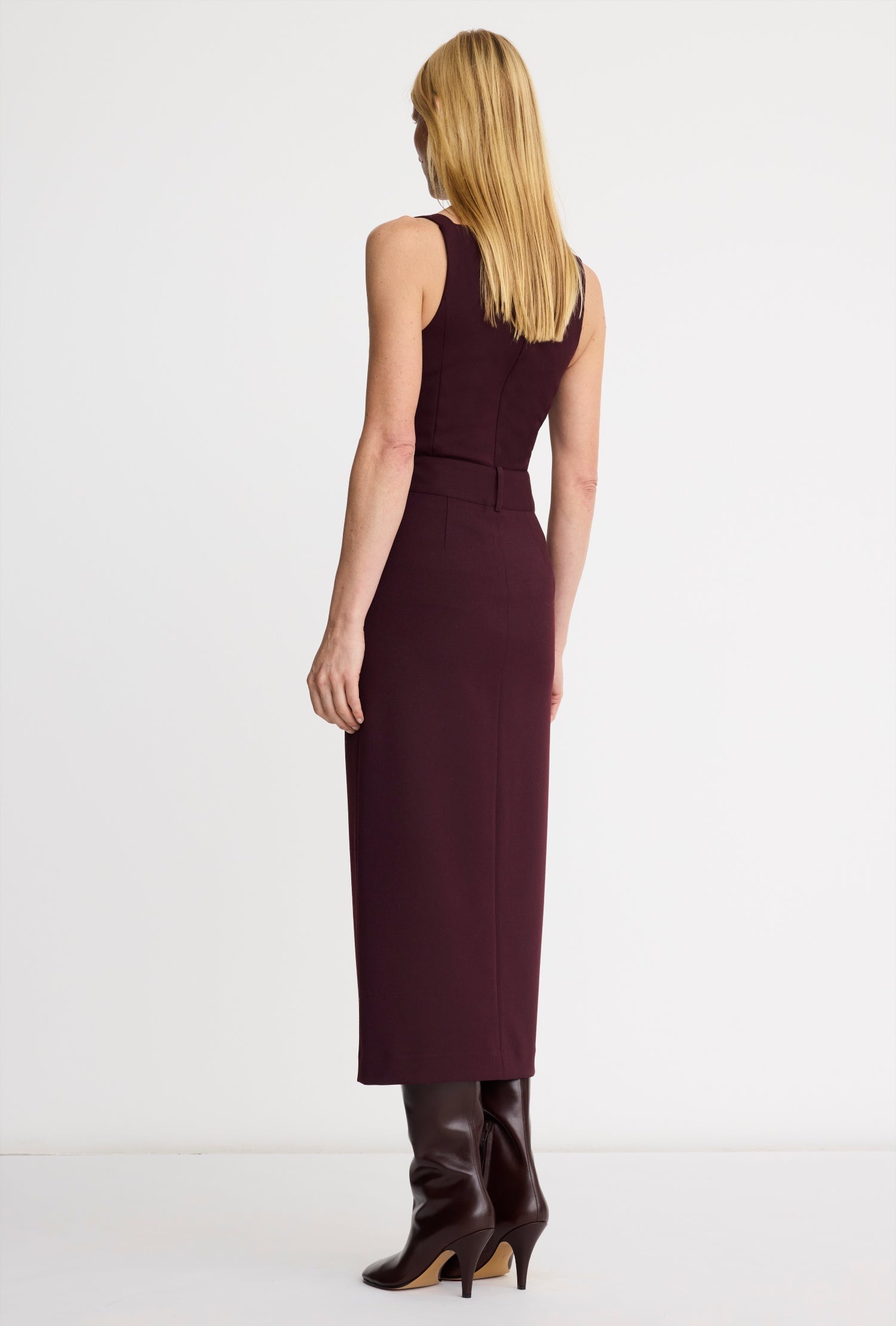 Front Slit Trouser Skirt