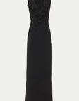 Jevi Crepe Floral Gown