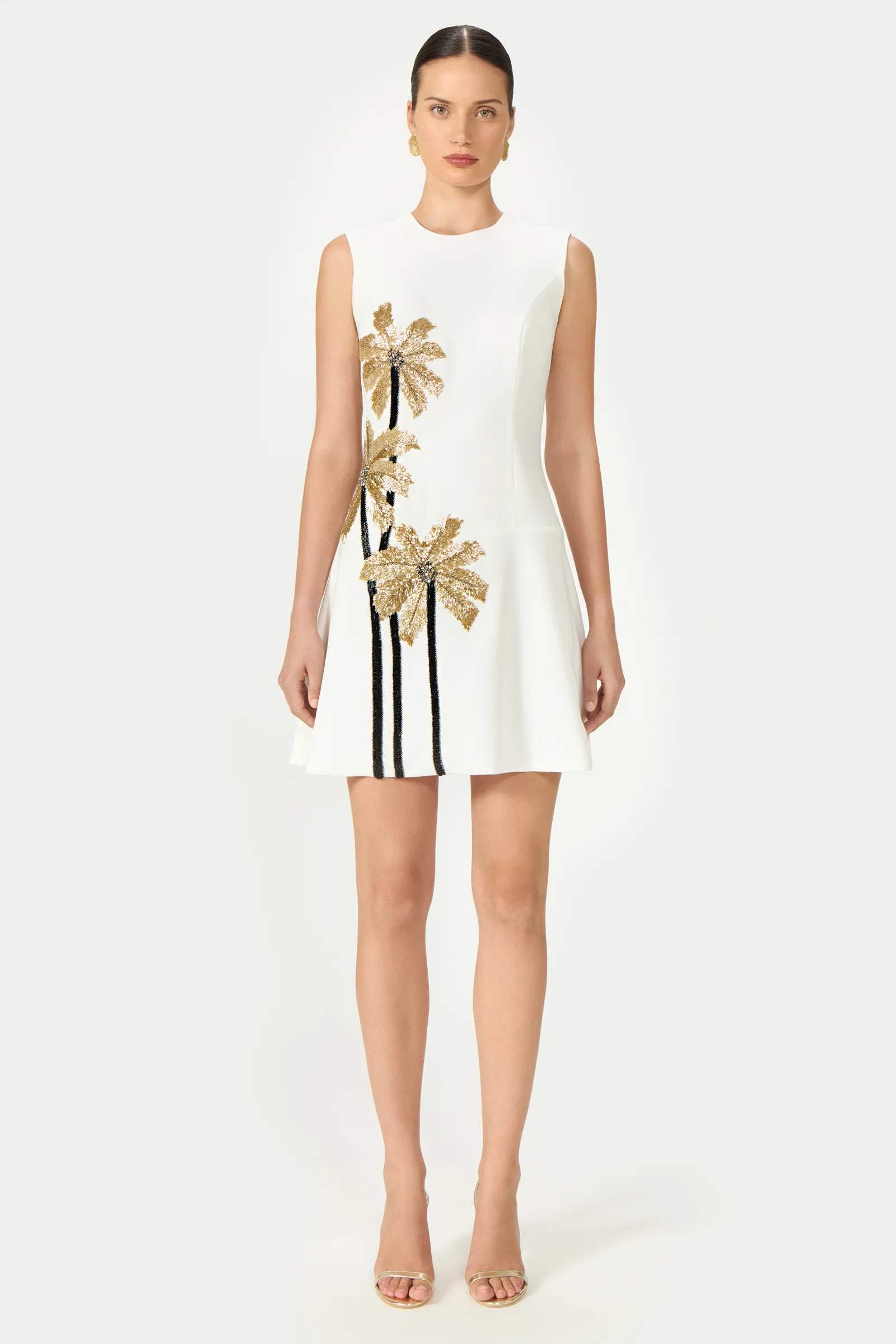 Tazia Crepe Mini Dress