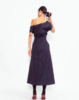 Mavi Arc Neck Dress
