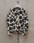 Dot print string shirt