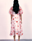 Embroidered Organza Dress