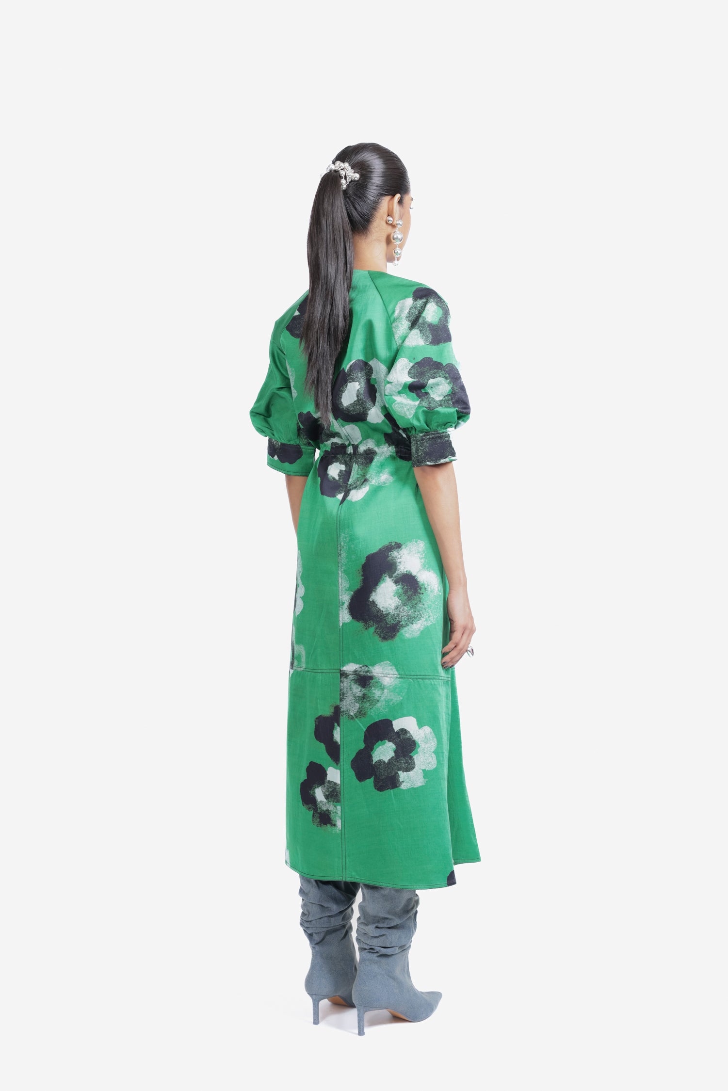 Emerald Bloom Dress