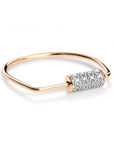 Mini Straw Diamond Ring