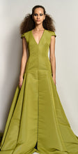 Load image into Gallery viewer, Olive green ballgown