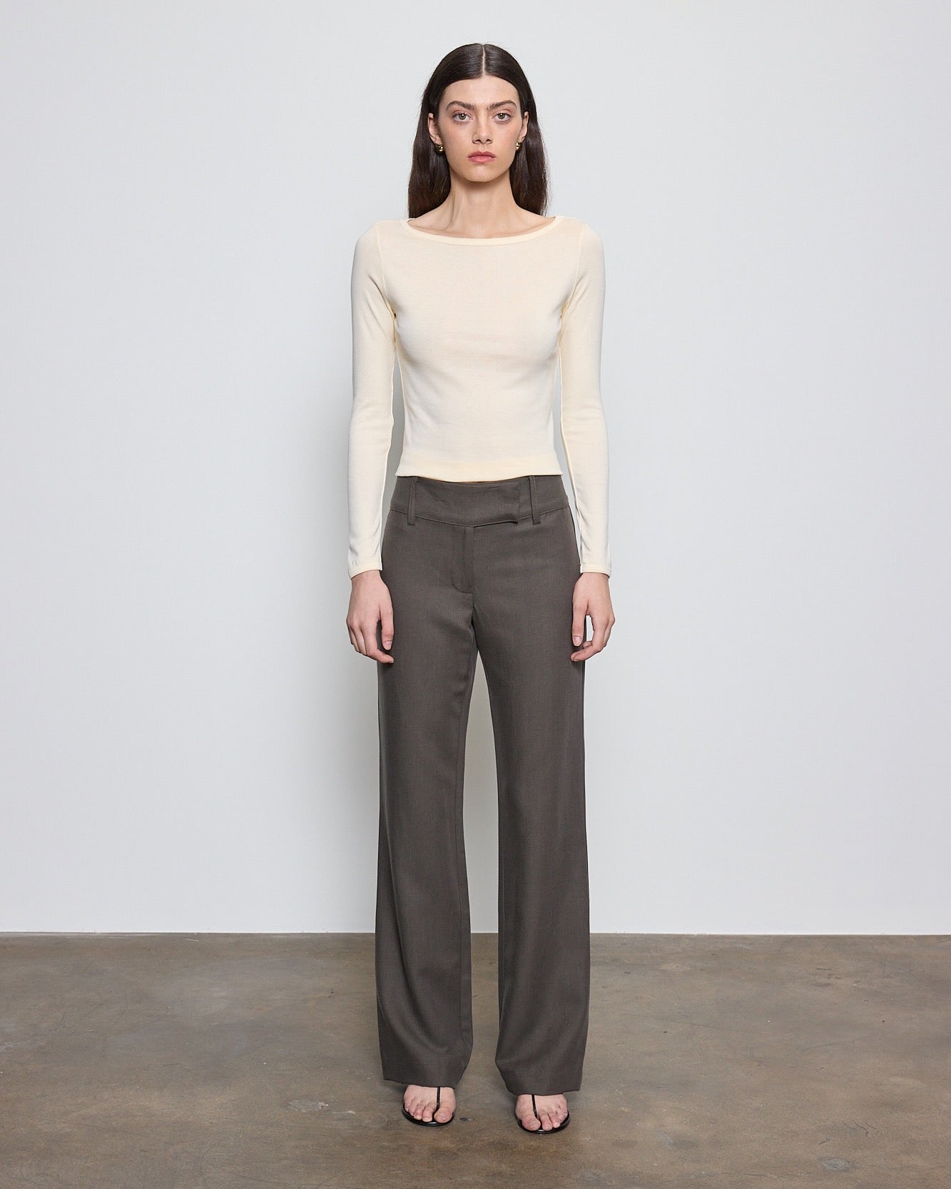 Fine Supima Cotton L/S Boatneck