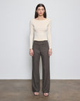 Fine Supima Cotton L/S Boatneck