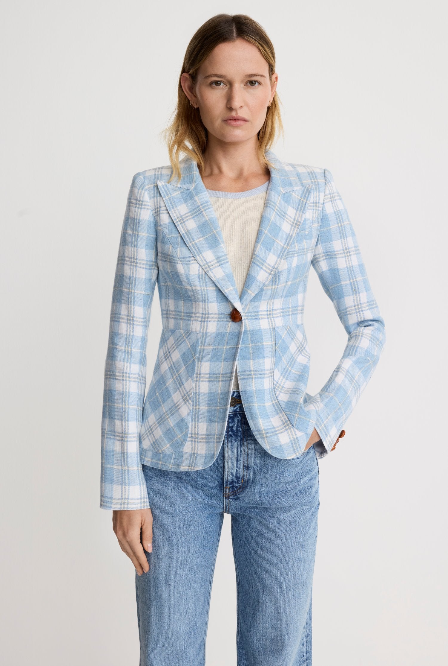Patch Pocket Duchess Blazer