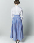 IRVING STRIPE SKIRT
