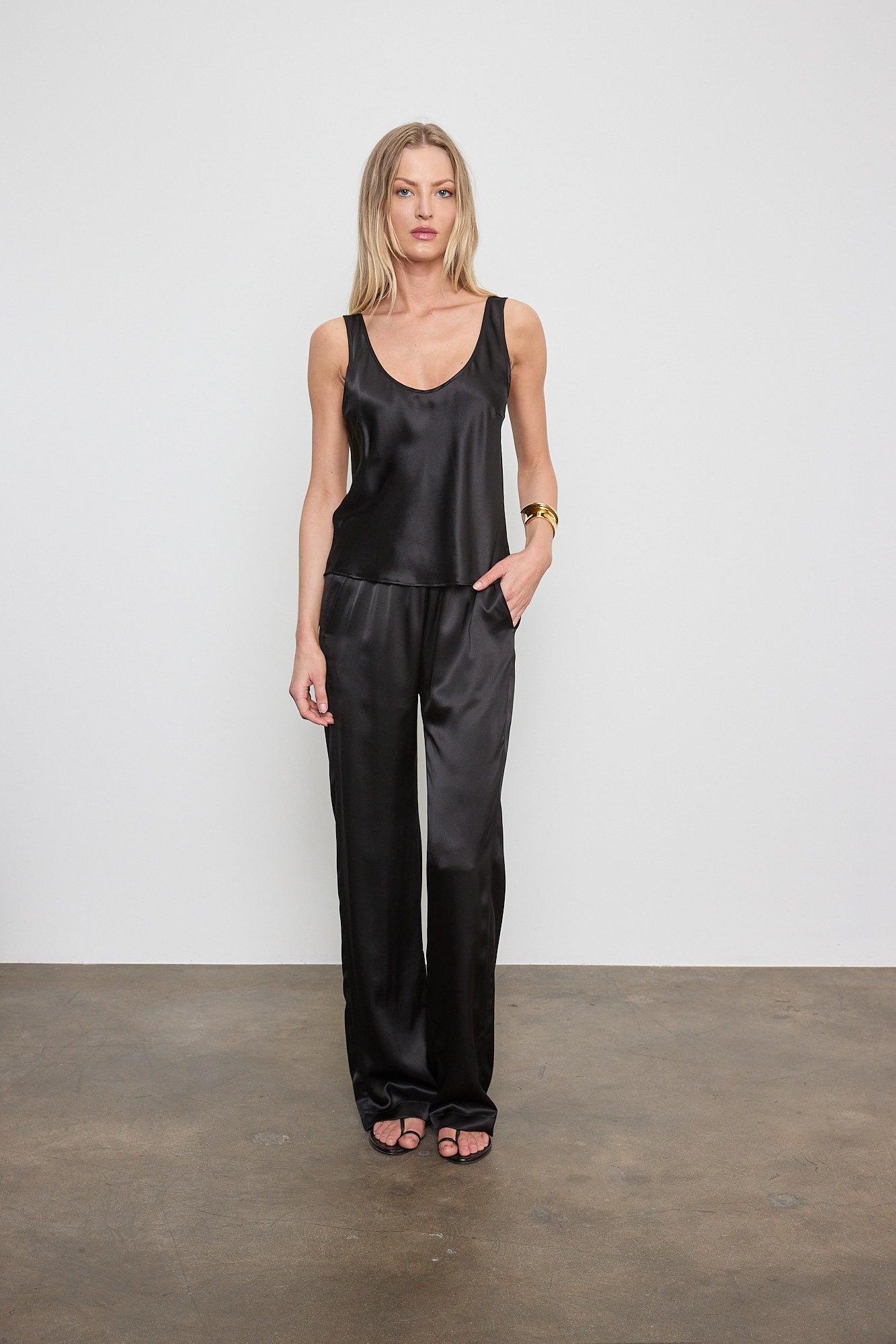 Silk Satin Everywhere Pant
