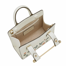 Load image into Gallery viewer, Nano Tote Bird Print Leather