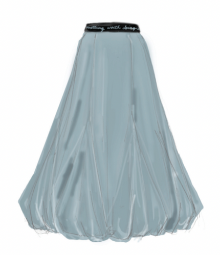 Maxi Bubble Skirt