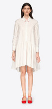 Load image into Gallery viewer, Shirt Dress Ruffle Skirt