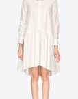 Shirt Dress Ruffle Skirt