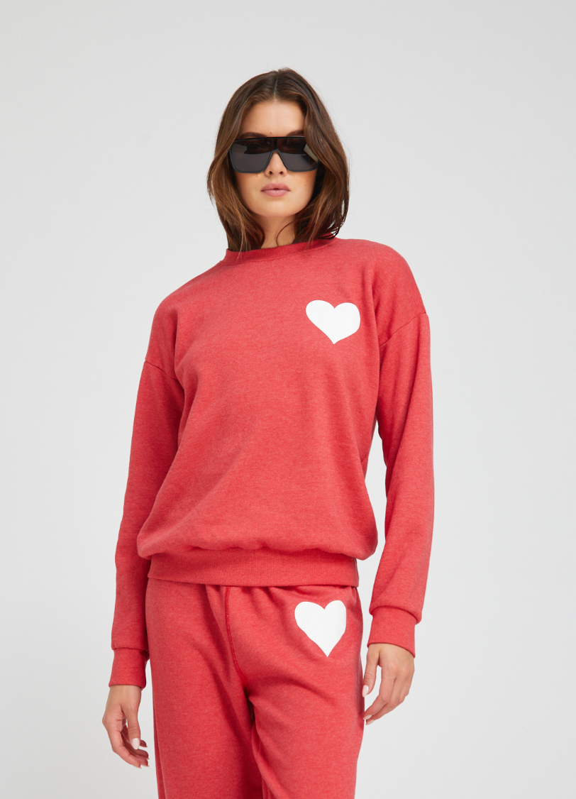 HEART SWEATSHIRT