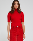 S/S TURTLENECK TOP