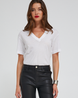 V NECK TEE