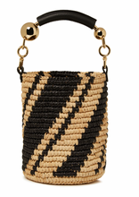 Load image into Gallery viewer, Crescent Basket Raffia