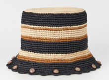 Load image into Gallery viewer, Bob Raffia Hat